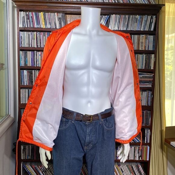 Obey Nylon Windbreaker Snap Front Jacket - Picture 8 of 15